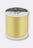 0.25mm MIYUKI Beading Thread Yellow x1