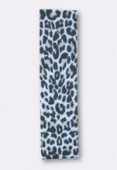 30mm Fashion Stretch Cord Leopard Snow x1m