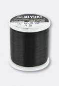0.25 mm MIYUKI Beading Thread Black x1