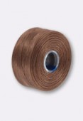 S-Lon Beadworking Thread 0.20mm Light Copper x68.58m