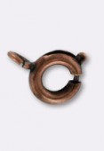 6mm Antiqued Copper Plated Spring Ring Clasp x500