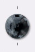 Obsidian Round Beads 4mm x24