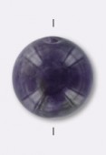 Amethyst Gemstone Round Beads Purple 10mm x4