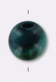 Azurite Chrysocolle Round Beads 4 mm x24