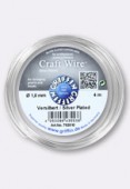 Griffin Craft Wire Silver Plated 1mm x4m