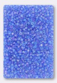 2mm Seed Beads Light Sapphire AB x20g