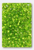 4mm Seed Beads Olivine Silver-Lined x20g 