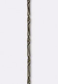 8x2mm Antiqued Brass Plated Fancy Link Chain x 20 cm