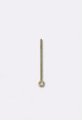 24mm Gold Plated Open Eye Pins x20