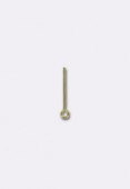 21mm Gold Plated Open Eye Pins x20