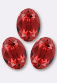 14x10mm Austrian Crystals Oval Fancy Stone 4120 Padparadscha x1