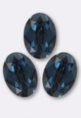 14x10mm Austrian Crystals Oval Fancy Stone 4120 Montana F x1