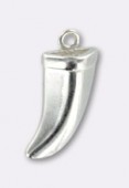 .925 Sterling Silver ''Corn'' Bead Charms 18x8 mm x1