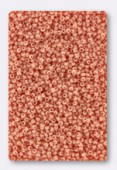 Miyuki 15/0 Round Seed Beads Duracoat Opaque Tea Rose x10g