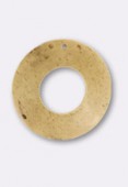 Coconut Wood Donut Bead Natural 50 mm x1