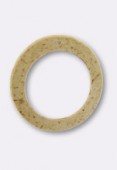 Coconut Wood Donut Bead Natural 40 mm x1