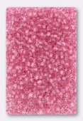 2mm Crystal / Pink Czech Seed Beads x20gr