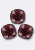 10mm Austrian Crystals Cushion Cut Fancy Stone 4470 Burgundy F x1