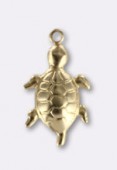14 K Gold Filled Turtle Charms 14 mm x1