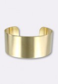 Brass Bracelet Cuff Flat x1