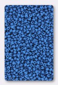 2mm Capri Blue Opaque Seed Beads x20g