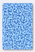 2mm Blue Turquoise Opaque Seed Beads x20g