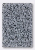 2mm Grey Matte Seed Beads x20g
