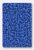 2mm Blue Petrole Opaque Seed Beads x20g