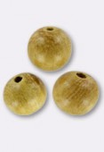 Jackfruit Wood Round Beads 10 mm x6