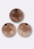 Rosewood Wood Round Beads 12 mm x6