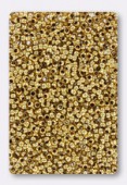 2mm Gold Plated Crimp Beads x5gr