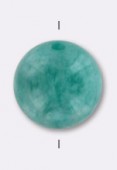 Amazonite Dyed Smooth Round Beads 8mm x6