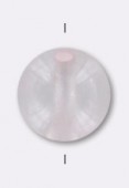 Rose Quartz Smooth Round Beads 4mm x24