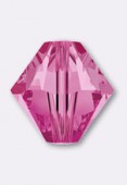 Preciosa Crystal Bicones Beads 4 mm Pink x30