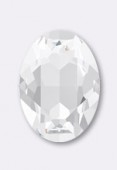 14x10mm Austrian Crystals Oval Fancy Stone 4120 Crystal F x1