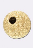 14K Gold Filled Stardust Round Bead 2 mm x6