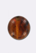 Natural Baltic Amber 14x10 mm Cabochon x1