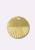 22 mm Gold Plated  Dollar Vichin Charm x1