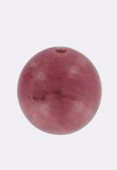 Rhodonite ronde 8 mm x4
