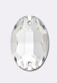 12x7mm Swarovski Crystal Drop Sew On Stone 3230 Light Topaz Shimmer F x1